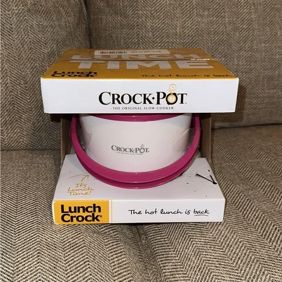 NIB Crockpot Lunch Personal Size Crock Pot Pink Color *NEW* Lunch Crock - Picture 1 of 2